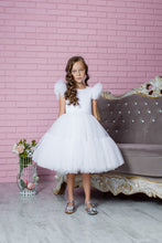 Load image into Gallery viewer, Tiffany dress in white
