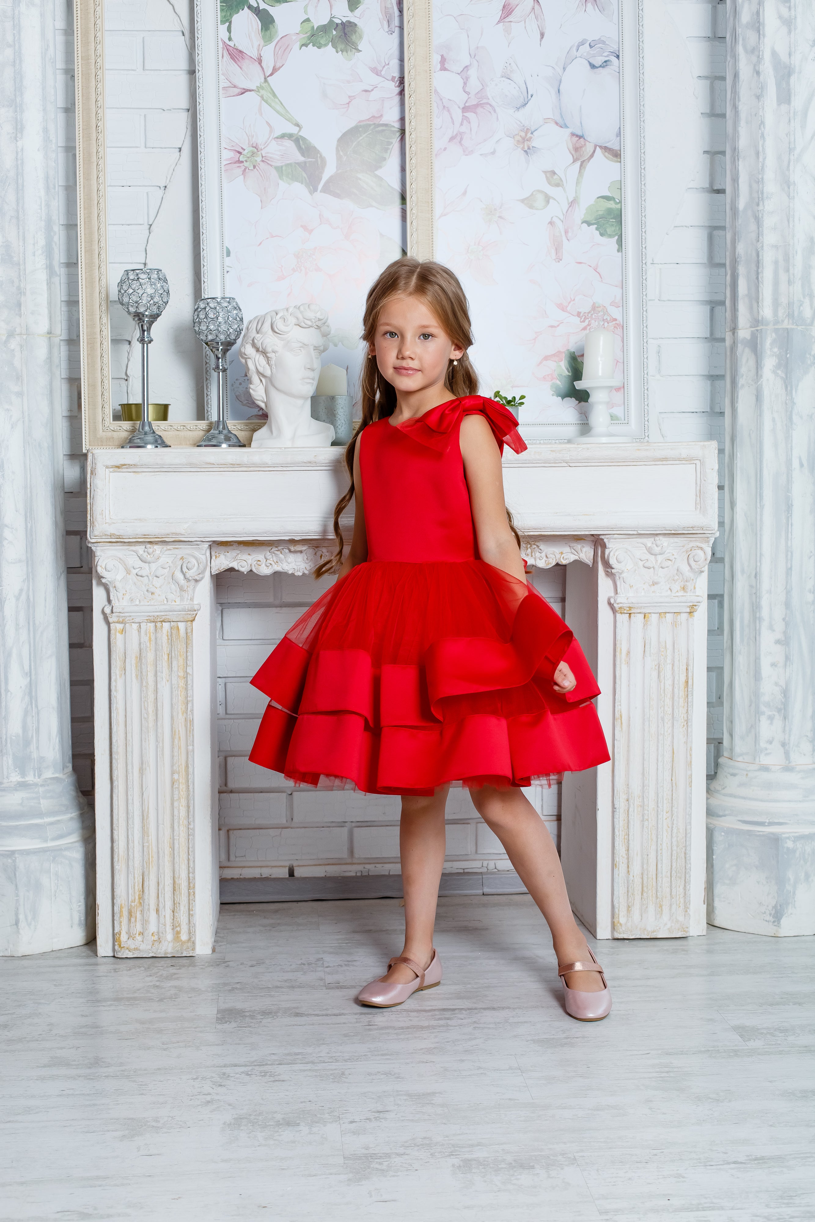  milana belarus Milana dress in red – Magnolia Occasion Dresses