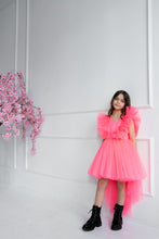 Load image into Gallery viewer, Estelle dress in neon pink
