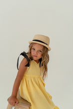 Load image into Gallery viewer, Muslin summer dress in yellow