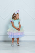 Load image into Gallery viewer, Unicorn dress in mint
