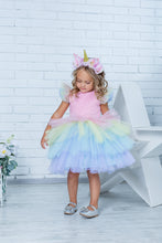Load image into Gallery viewer, Unicorn dress in pink
