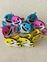 Load image into Gallery viewer, Trio of Baby Shark hair ties
