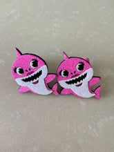 Load image into Gallery viewer, Trio of Baby Shark hair ties
