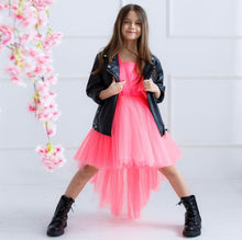 Load image into Gallery viewer, Estelle dress in neon pink
